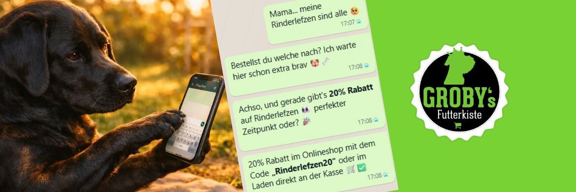 Rabattaktion: Rinderlefzen 20%