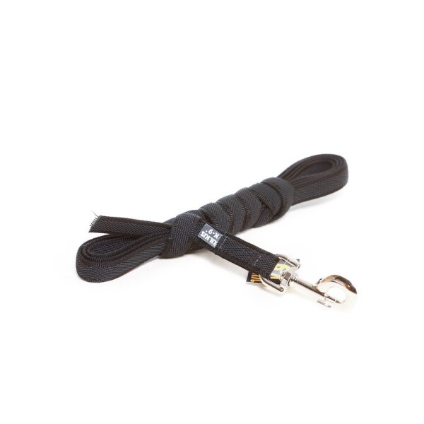 K9 gummierte Sportleine 20mm / 3 m mit Schlaufe