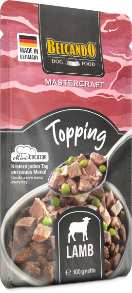 BELCANDO MASTERCRAFT Topping Lamm mit Erbsen