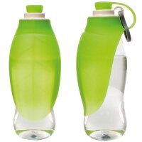 Hunde Trinkflasche mit Trinkblatt