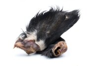 Rinderohren mit Fell und Ohrmuschel