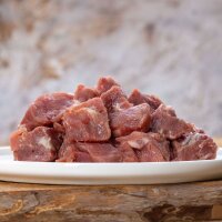 BARFGOLD Entenmuskelfleisch mager gewürfelt 1 Kilogramm