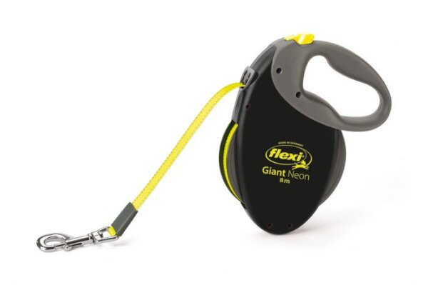 Flexi Giant Neon Gurtleine, Größe XL, ab 50 kg, 8 Meter