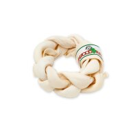 Farmfood Rawhide Braided Donuts geflochten Dental M