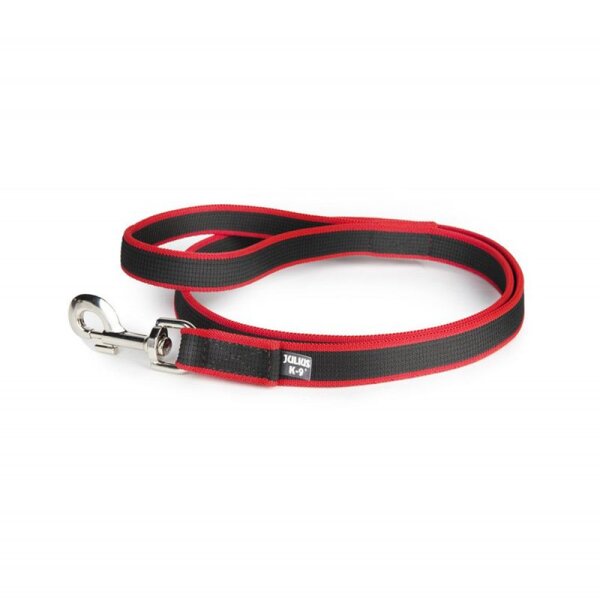 Julius K9 Premium Joggingleine, rot, 1,3m