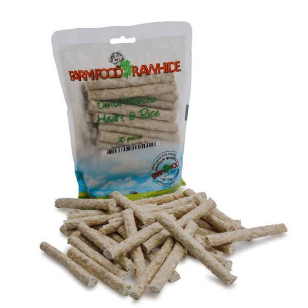 Farmfood Zahnpflege Dental Munchie Heart & Rice