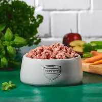 BARFERS DAILY Lamm-Mix pur mit Gemüse gewolft 500 Gramm