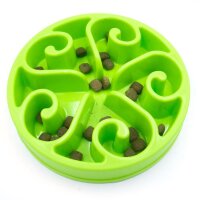 Anti-Schling Hundenapf Eat Slow Live Longer Original Green