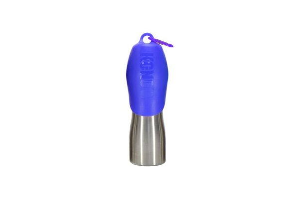 KONG H2O Edelstahlflasche mit Napf blau