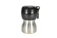 KONG H2O Edelstahlflasche mit Napf schwarz