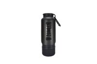 KONG H2O isolierte Trinkflasche mit Napf schwarz