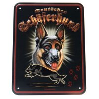 Rahmenlos Blechschild: Deutscher Schäferhund