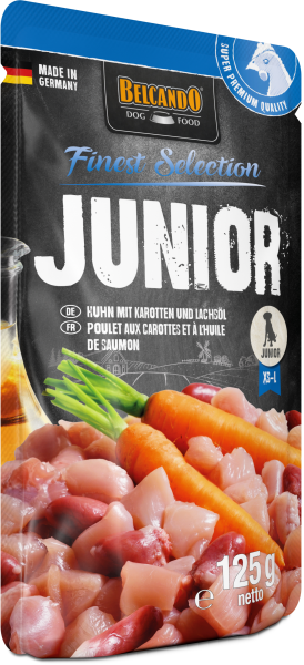BELCANDO Junior Huhn mit Karotten 125 Gramm