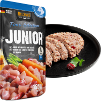 BELCANDO Junior Huhn mit Karotten 125 Gramm