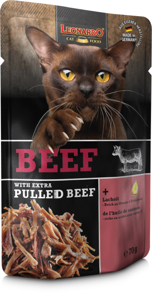 LEONARDO Beef + extra pulled Beef 70 Gramm
