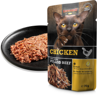 LEONARDO Chicken + extra pulled Beef 70 Gramm