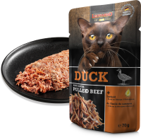 LEONARDO Duck + extra pulled Beef 70 Gramm