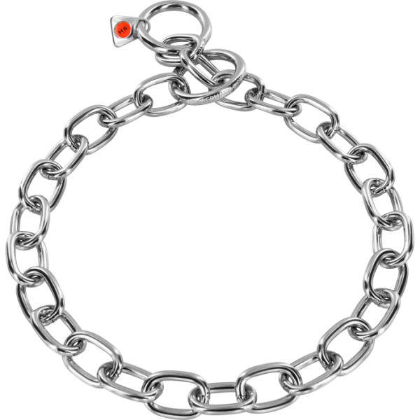 Edelstahl Kettenhalsband Inox medium extra stark 4mm