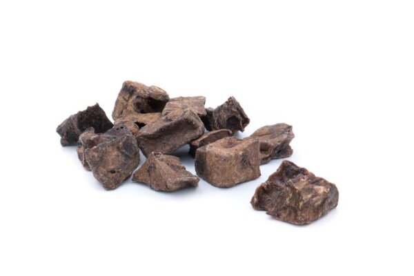 Hirschlunge gewürfelt