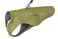 Ruffwear Overcoat Fuse™ Hundemantel mit integriertem Geschirr Cedar Green