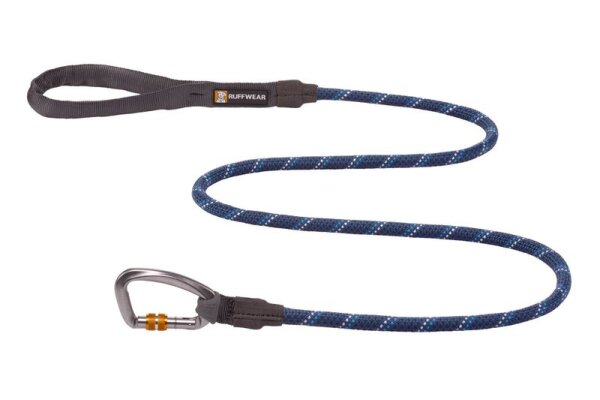 Ruffwear Knot-a-Leash™ reflektierende Hundeleine mit Karabiner Blue Moon