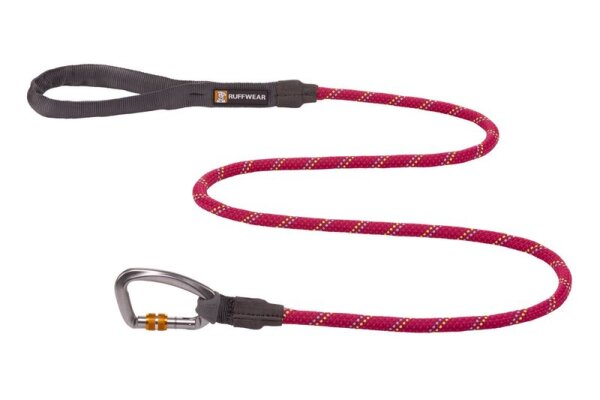 Ruffwear Knot-a-Leash™ reflektierende Hundeleine mit Karabiner Hibiscus Pink