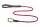 Ruffwear Knot-a-Leash™ reflektierende Hundeleine mit Karabiner Hibiscus Pink