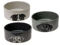 Hundenapf Keramik mit Hundekopf