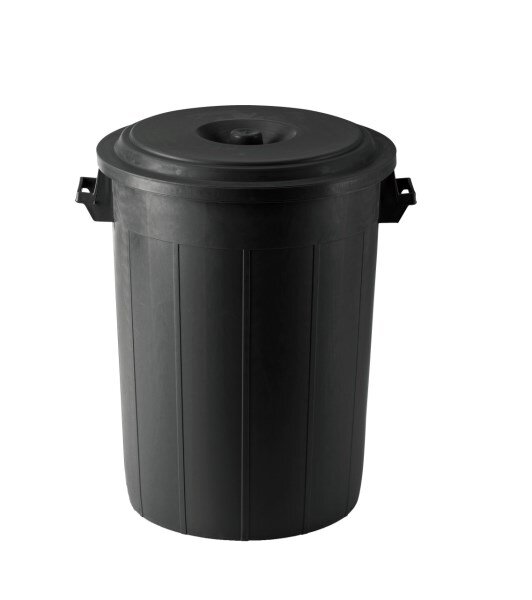 Futtertonne schwarz 70 Liter