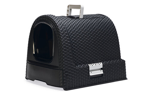 Curver Katzentoilette in Rattan Optik