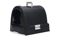 Curver Katzentoilette in Rattan Optik