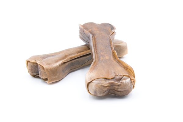 Pferdehaut Kauknochen 12 cm 100% Pferd