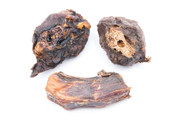 Straußenhälse in Stücken