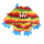 KONG Frizzles Zazzle M
