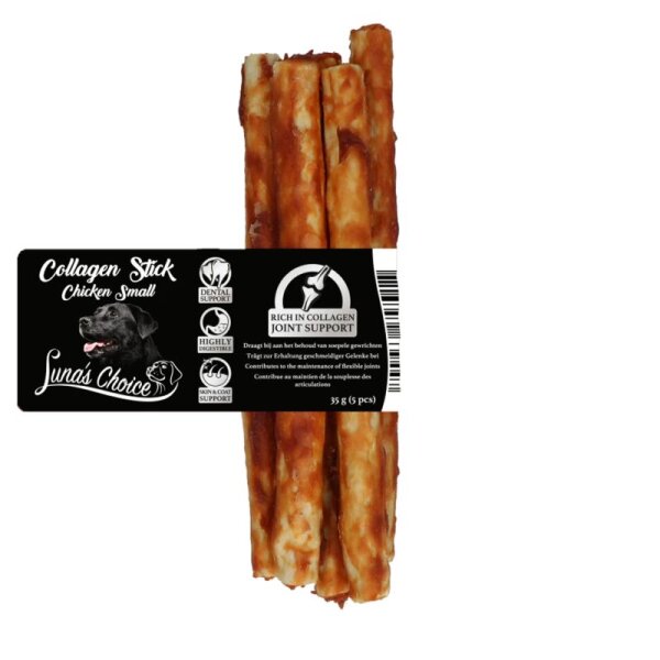 Lunas Choice Collagen Chews Stick Huhn