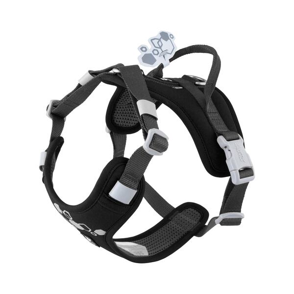 Hurtta Hundegeschirr Weekend Warrior Harness II Eco raven, 65-80 cm