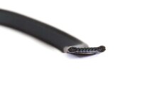 K9 gummierte Sportleine 20mm / 1m ohne Schlaufe