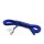 K9 gummierte Sportleine blau 20 mm 10 m mit Schlaufe