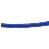 K9 gummierte Sportleine blau 20mm / 2m ohne Schlaufe