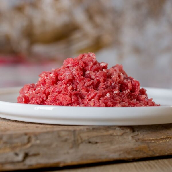 BARFGOLD Rindermuskelfleisch mager gewolft 500 Gramm