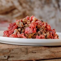 BARFGOLD Lefzen und Pansen vom Rind gewolft 1 Kilogramm