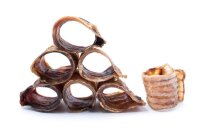 Rinderstrossen Luftröhre kurz ca. 5 cm 1 Kilogramm
