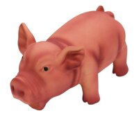 Latex Schwein mit Grunzton 15cm