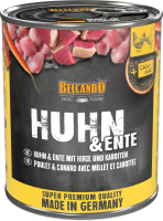 BELCANDO Huhn & Ente mit Hirse & Karotten 800 Gramm