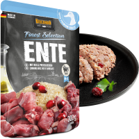 BELCANDO Ente mit Reis + Preiselbeeren 300 Gramm