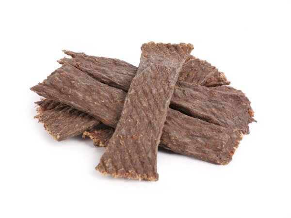 Ziegen Fleischstreifen Kaustreifen 1 Kilogramm