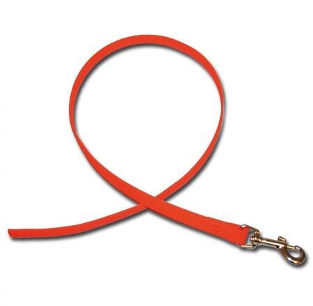 Biothane Leine Orange Hundeleine 1 Meter