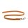 K9 gummierte Sportleine orange 20mm / 1m ohne Schlaufe