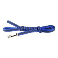 K9 gummierte Sportleine blau 14mm / 3m ohne Schlaufe