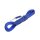 K9 gummierte Sportleine blau 14mm / 10m mit Schlaufe